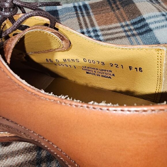 Stacy Adams Madison 2 Cognac Oxfords - Picture 13 of 13